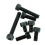 Tornillo de cabeza hexagonal negro, grado 12.9, M2–M8 2