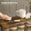 Homcom HOMCOM Rolling Kitchen Trolley, Slim Storage Cart with Metal Frame, Handle 5