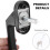 Lockable Window Handle With Key & Screws Shed Door Handle Lock Stainless Steel Lockable Replacement Handle Enduring 6