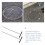 2-Pack Heavy Duty Stainless Steel Hooks for Pulling, Lifting, and Securing Goods, and Strong 5
