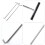 2-Pack Heavy Duty Stainless Steel Hooks for Pulling, Lifting, and Securing Goods, and Strong 6