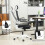 Vinsetto Vinsetto Mesh Office Chair with Adjustable Headrest, Lumbar Support, Black 5