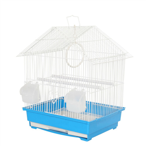 KCT KCT Lima Small Exotic Portable Bird Cage - Blue