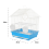 KCT KCT Lima Small Exotic Portable Bird Cage - Blue 3