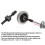 10X 27059  Bearing Puller for Slide Hammer,2-Jaw Puller  Bearing Removal Tool,for 5/8 X 18,3/4 X 16 Thread 5