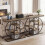 Homcom HOMCOM Industrial Console Table, Hallway Table with Storage Shelves 7