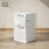 Homcom HOMCOM 2 Drawer File Cabinet with Lock and Adjustable Hanging Bars, White 3