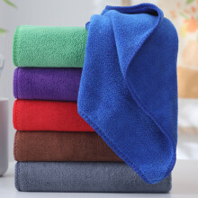 Absorberande mikrofiberhandduk i korallfärg 70x30cm – Snabbtorkande, ren färg, mångsidig för yoga, sport, dusch, fitness – kompatibel med alla