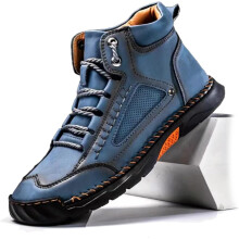 Olveros Boots, Mens Boots Casual, Olveros Men's Comfortable Handmade Leather Shoes, Men Waterproof Boots – Waterproof, Arch Support, Spacious Toe