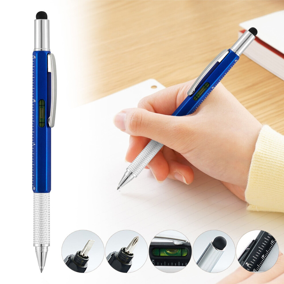 Tech Tool Pen With Ruler Level Stylus And 2 Screwdrivers 975221052995