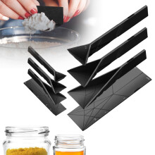 Cuillères doseuses pliables plates originales | 2 cuillères se plient en 6 tailles | Technologie résistante à plus de 100 000 pliages |