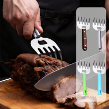 Attendrisseur de viande Bear Claw - 5 griffes, poignée résistante à la chaleur, acier inoxydable antirouille, outil de cuisine et de barbecue