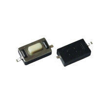 Interrupteur tactile Ă tĂŞte plastique 3 x 6 x 2,5 mm, lot de 50