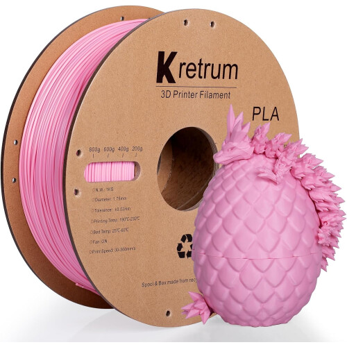 Rosa PLA3D-Filament, 1,75 mm, 1 kg