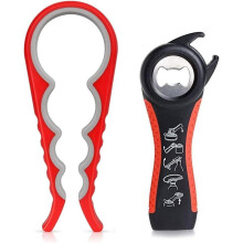 Kit abrefrascos para personas mayores con artritis 4 en 1