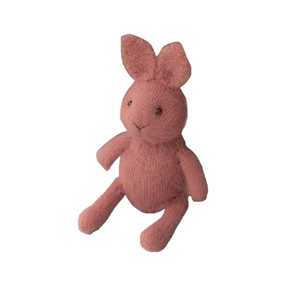 (Type 2) Newborn Photography Props Knitted Bunny Decoration Rabbit Shape 1111710420084