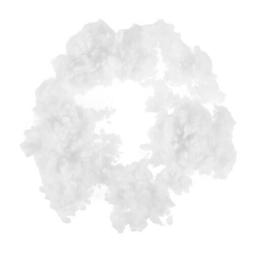 Enchimento de algodão PP branco 30x20x18cm 2