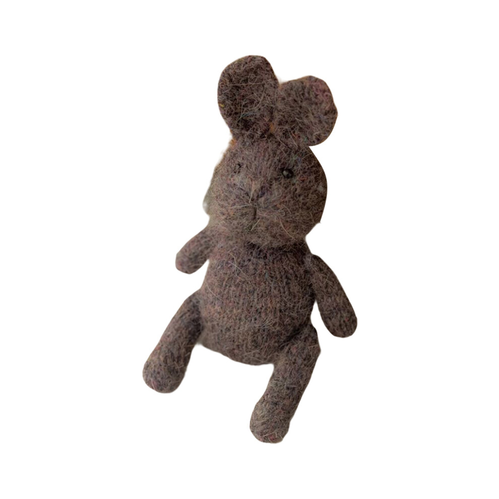 (Type 1) Newborn Photography Props Knitted Bunny Decoration Rabbit Shape 1111710420046