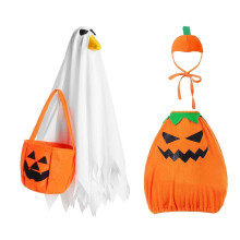 Ainiupi Costume d'oie d'Halloween fantôme pour porche et jardin, déguisement d'automne pour 23 oies, décoration extérieure pour patio, jardin ou