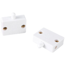 Lot de 2 interrupteurs à bascule étanches pour câbles en ligne, interrupteurs à bascule pour lampes électriques, interrupteurs à bascule en