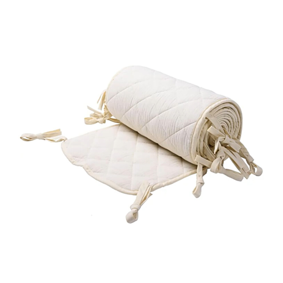 (190x30cm) Baby Carriage Wraps Detachable Crib Cushion Cot Protector Accessories