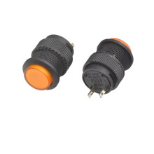 16 mm zelfvergrendelende drukknopschakelaar met LED, 5 stuks