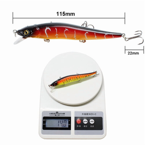 Topwater kunstaas voor baars (1 stuk) 2