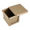 Square Loaf Pan with Lid Toast Mold Bread Pullman Cover Non-Stick Mini Water Cube Box 3