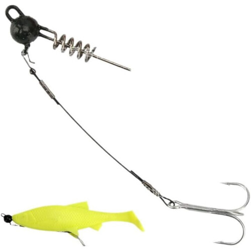 Screwball Jig Head Stinger Rig Sæt – 5-pak