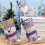 Purple Snowflake Christmas Stocking 18 inches 4