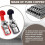 2 PCS Adjustable Car Battery Terminals, Galvanized Positive/Negative Connectors Compatible with Standard Battery Cables 5