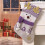 Purple Snowflake Christmas Stocking 18 inches 5