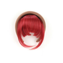 Afneembare hoofdband met synthetische neppony, synthetische pruiken met hoofdband en pony