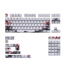 Καπάκια πλήκτρων Plum BlossomΚαπάκια πλήκτρων OEM 5 πλευρών με 128 πλήκτρα, πολλαπλές