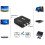 Μετατροπέας AV σε HDMI, Μετατροπέας ήχου/βίντεο RCA σε HDMI1080P Mini CVBS, PAL/NTSC, Συμβατός με 2