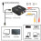 Μετατροπέας AV σε HDMI, Μετατροπέας ήχου/βίντεο RCA σε HDMI1080P Mini CVBS, PAL/NTSC, Συμβατός με 5