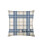 Conjunto de 4 capas de almofada natalinas – Flocos de neve e renas em linho, sem enchimento, compatíveis com almofadas padrão. 8