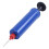 Pallone da calcio gonfiabile con pompa manuale e ago, colore blu 1