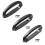Black Plastic Pulls Long Luggage Handle Toolbox Grip Replacement Suitcase Side Holder Side Carrying Pull Easy to install 2