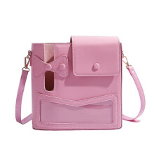 Sac bandoulière élégant à bandoulière torsadée pour femme, porte-bouteille multifonctionnel avec compartiment de rangement supplémentaire et