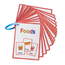 Cartes de vocabulaire anglais pour les tout-petits (11 x 8 cm)