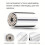 Universal Self-Adjusting Socket Wrench Set with Drill 5