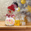 Pepperkakemann Godteriglass Mini Plast Juledekorasjon 4