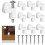 Window Screen Clips with Screws – Black Storm Window Holder Clips for Easy Installation 4
