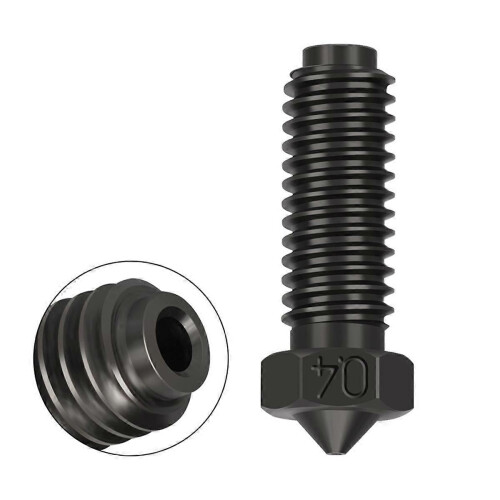ANYCUBIC Kobra2Hotend Düse 0,4 mm Messing + gehärteter Stahl 1