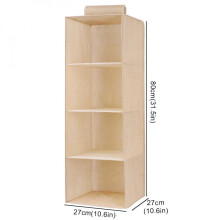 Cabinet Organizer Hanging underwear finishing storage closet wardrobe storage rack shelf storage box drawer box