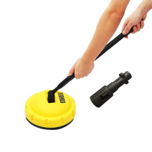 Nettoyant de surfaces pour nettoyeur haute pression ABS, outil de nettoyage électrique efficace et accessoire de nettoyage pour l'amélioration de