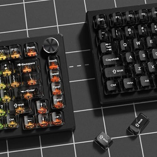 Copritasti MDA grigi trasparenti per switch MX – 115 tasti 2