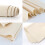 Πετσέτα για τον καναπέ Xloro Professional Bakers, 28"x47", βαμβακερή-λινή πετσέτα για προζύμι, 4