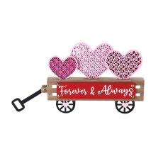Valentines Day Decoration Valentine Heart Car Sign Table